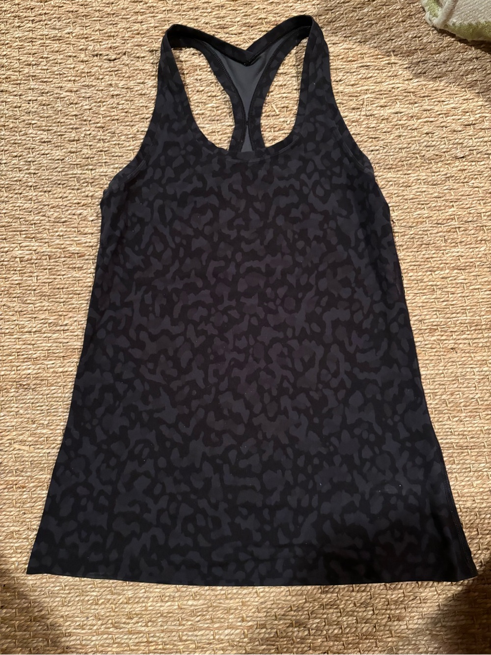 Lululemon Cool Racerback Tank Camo size 6